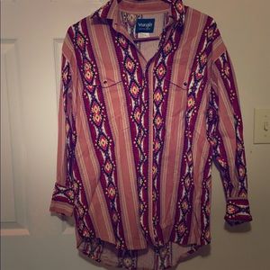 Western Wrangler Pearl Snap Shirt